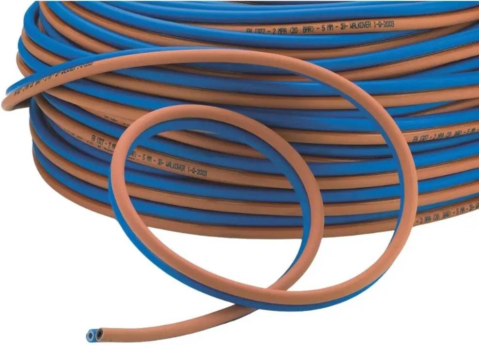 Žarna deguonies dujoms, Ø 3.5×8 mm, mėlyna, KEMPER, 100 m